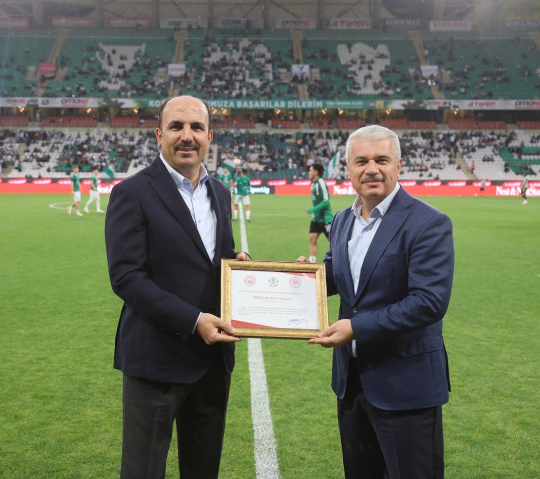 Konya Büyükşehir Belediye Stadyumu'ndan Türkiye'de bir ilk 3